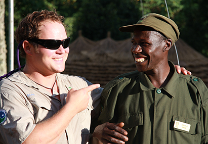 Sean Willmore and ranger Sean Willmore and ranger