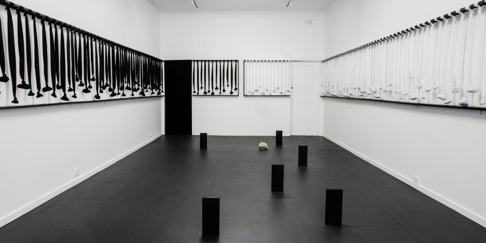 Jonathan Kim Installation View, Density, 2020, FELTspace, Adelaide