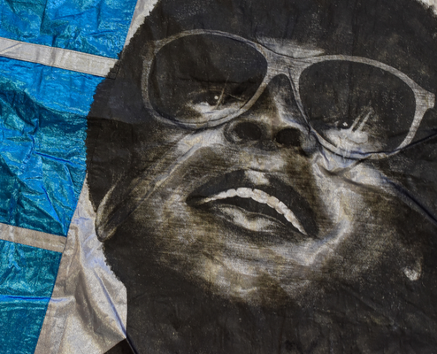 Various Makers (Australia), Section from Quilt Block Number 5 late 1980’s Mixed media On loan from SAMESH/Thorne Harbour Health