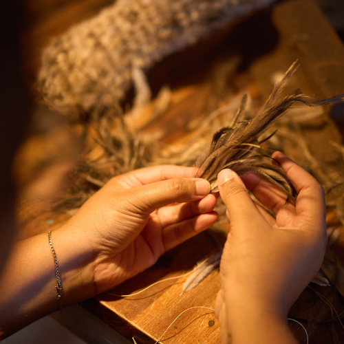 Juanella McKenzie in her studio in Port Augusta, Photographer: Sam Roberts