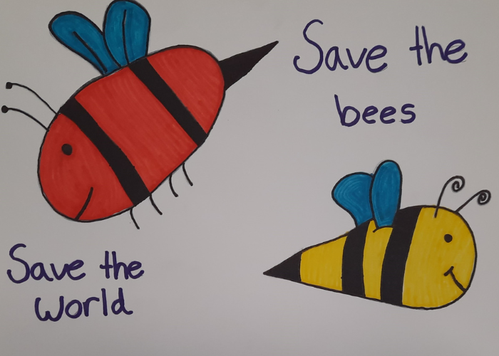 Save The Bees, Artist: Amanda Butterfield