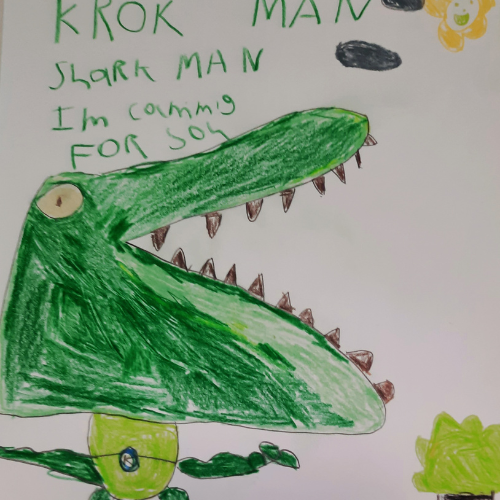 Nathan Chetcuti, Artwork: Krok Man