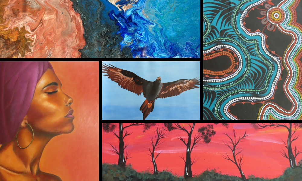 Image: Selection of Artwork from 2026 Artists on the Inside Exhibition